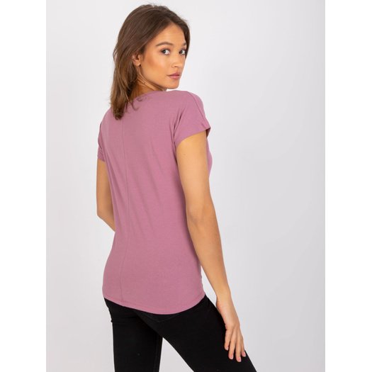 T-shirt-RV-TS-4832.19P-ciemny różowy