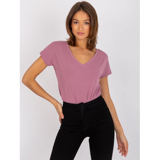 T-shirt-RV-TS-4832.19P-ciemny różowy