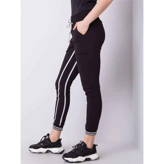 Sportinės kelnės-CHA-DR-0418.11-juodos