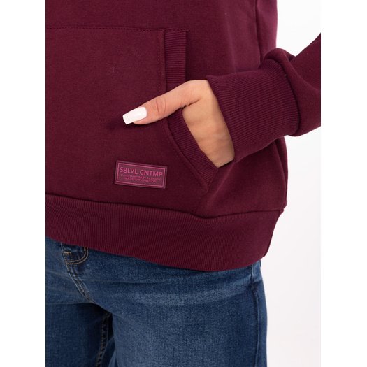 Bluza-D10600BI02690A8NO-bordowy 4