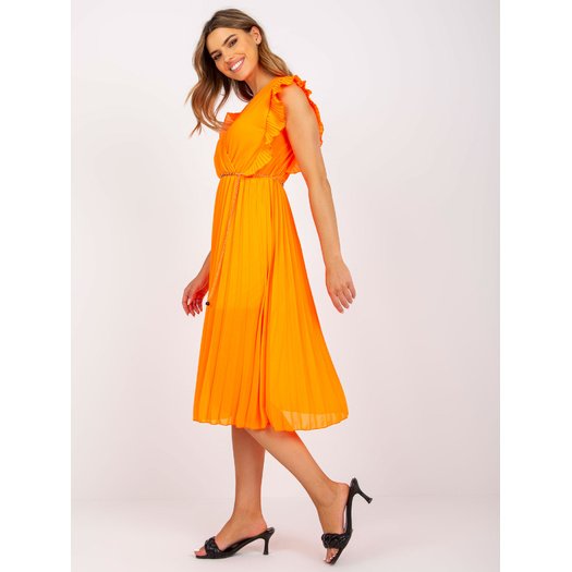 Suknelė-DHJ-SK-1155.85-fluo oranžinė 12