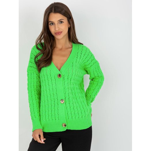 Megztinis-LC-SW-8036.74P-fluo žalias