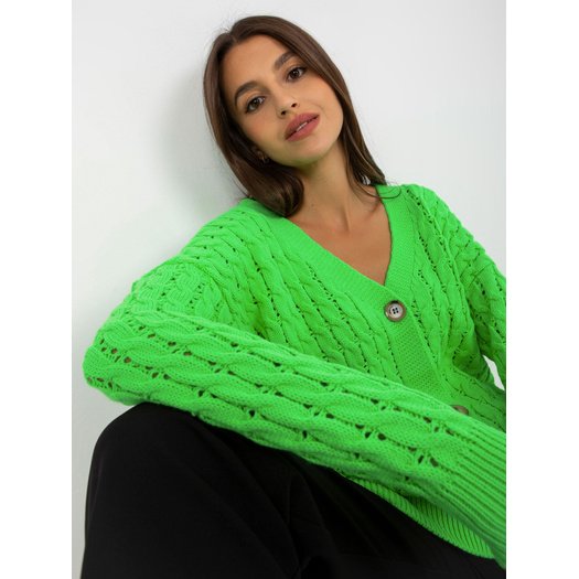 Megztinis-LC-SW-8036.74P-fluo žalias