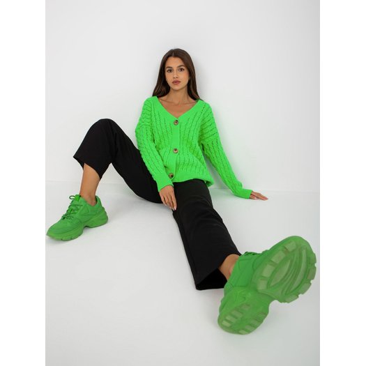 Megztinis-LC-SW-8036.74P-fluo žalias