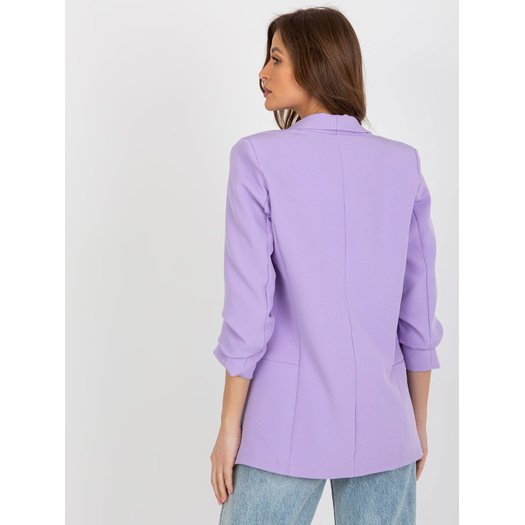 Švarkas moterims -DHJ-MA-7684.15P-šviesiai violetinė