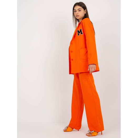Švarkas moterims -LK-MA-509239.40P-oranžinė