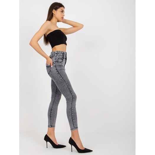 Džinsinės kelnės-NM-SP-L73.79P-tamsiai pilkos