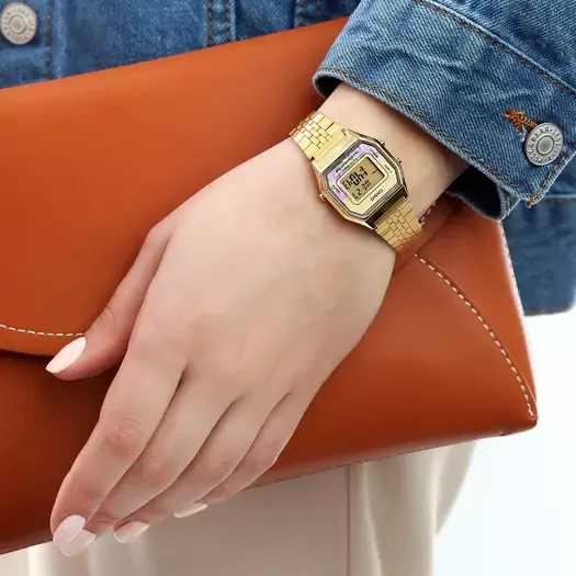 CASIO LA680WGA-4C WOMEN S WATCH (zd631d) + BOX 4