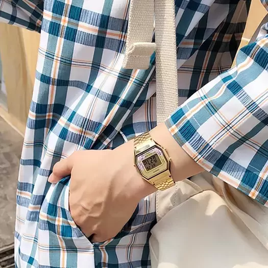 CASIO LA680WGA-4C WOMEN S WATCH (zd631d) + BOX 6