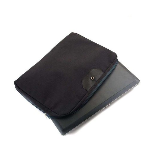 Genuine leather women s laptop bag Marina black 6