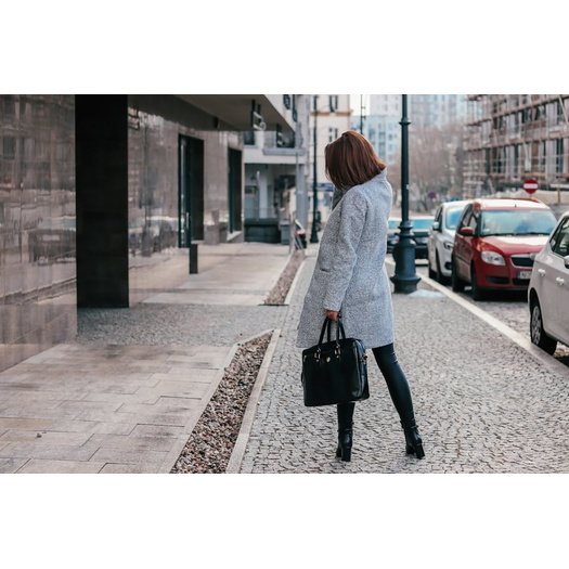 Genuine leather women s laptop bag Marina black 5