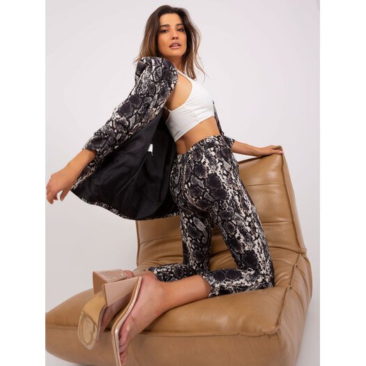 Kelnės-DHJ-SP-13926-7.52P-juoda-smėlio spalvos
