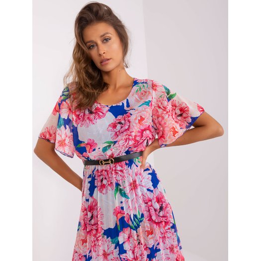 Suknelė-DHJ-SK-3171-2,60-tamsiai mėlyna 5