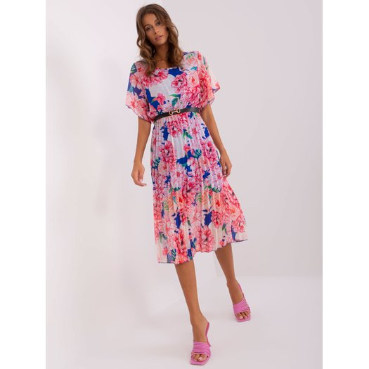 Suknelė-DHJ-SK-3171-2,60-tamsiai mėlyna 4