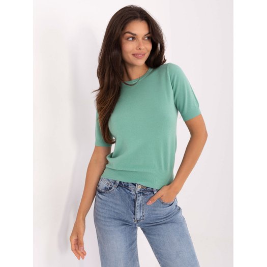 Sweter-PM-SW-N30088.21-mietowy 3