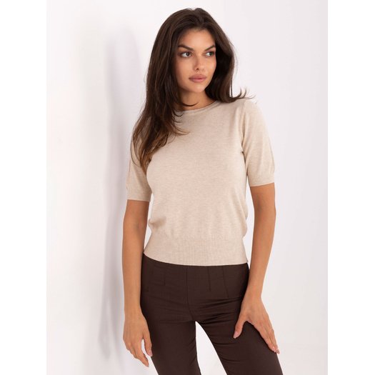 Sweter-PM-SW-N30088.21-beżowy