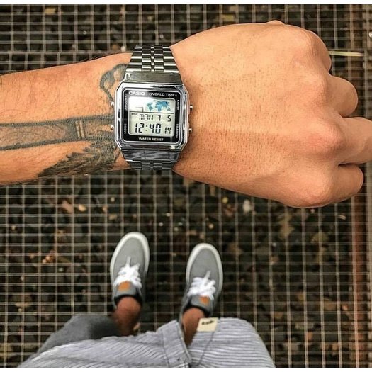 Laikrodis vyrams CASIO VINTAGE A500WA-1 (zd158a)