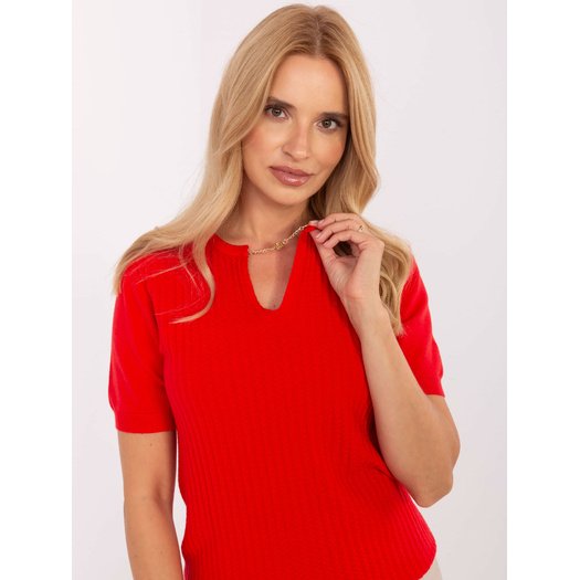Sweter-PM-SW-PM-5053.39-czerwony 3