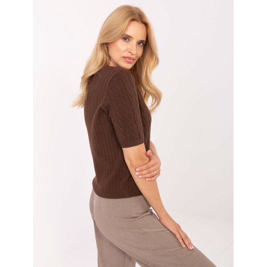 Sweter-PM-SW-PM-5065.28-brązowy 3