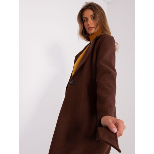 Płaszcz-TW-PL-BI-5312-1.31-ciemny brązowy 5