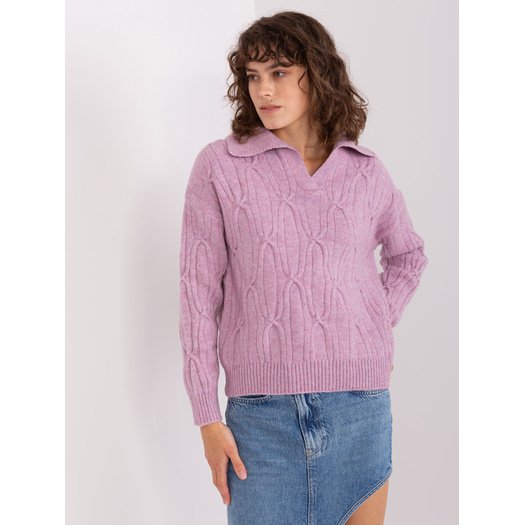 Megztinis-AT-SW-2349-2,96-šviesiai violetinis