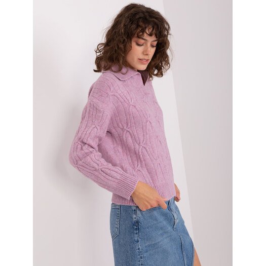 Megztinis-AT-SW-2349-2,96-šviesiai violetinis