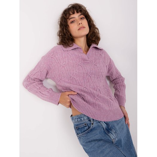Megztinis-AT-SW-2349-2,96-šviesiai violetinis