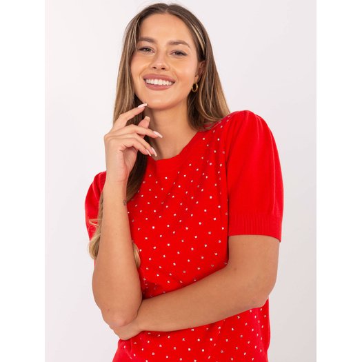 Sweter-PM-SW-PM-5060.06-czerwony 2