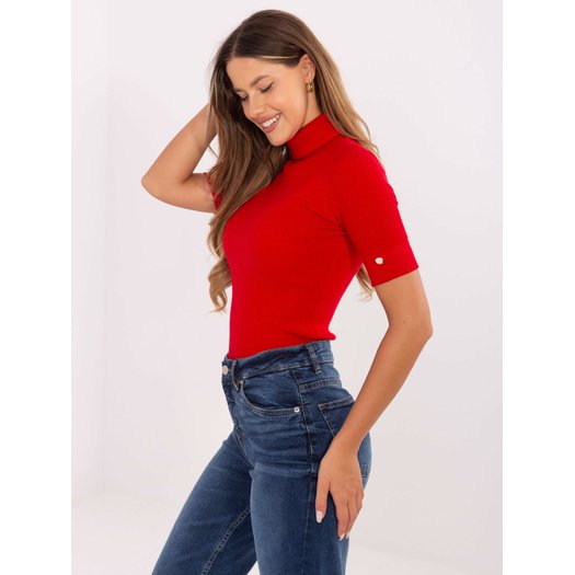 Sweter-PM-SW-CV6078.05-czerwony 3