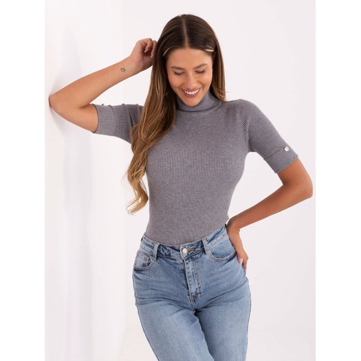 Sweter-PM-SW-CV6078.05-szary 1