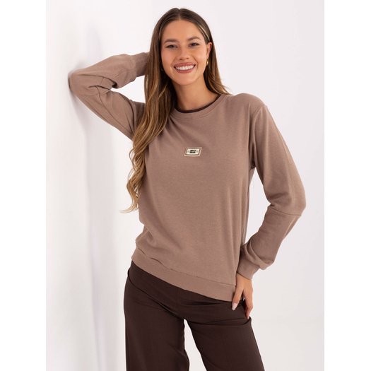 Bluza-RV-BL-A868.46-ciemny bezowy 2