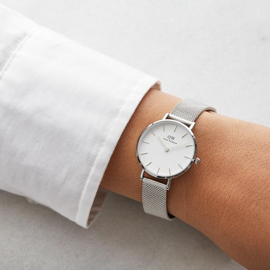 Laikrodis moterims DANIEL WELLINGTON Classic Petite Sterling DW00100220 (zw501i)