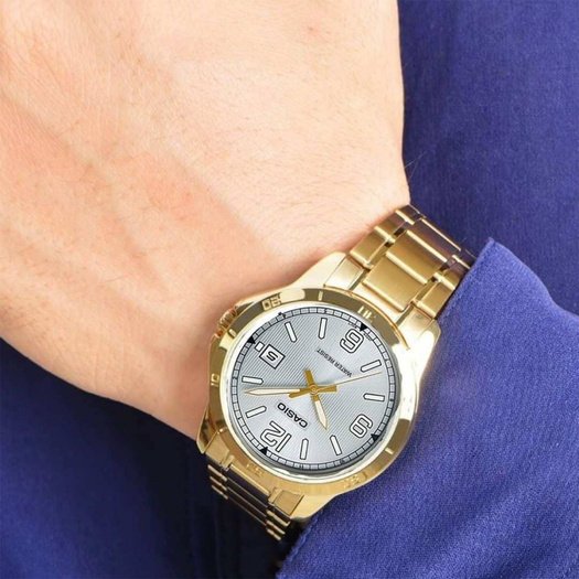 Laikrodis vyrams CASIO MTP-V004G-7B2UDF (zd047e) + dėžutė