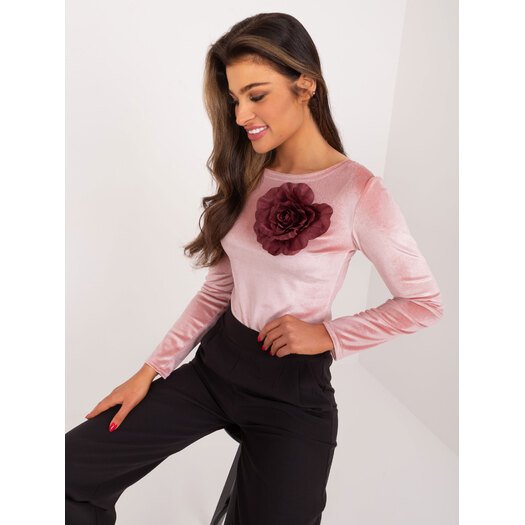 Body palaidinė moterims -LK-BO-509557.83-šviesiai rožinė