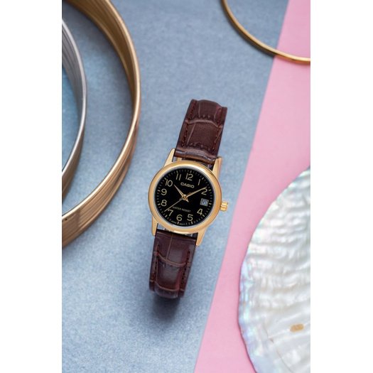 Laikrodis moterims CASIO LTP-V002GL 1BUDF (zd584f) + BOX 10