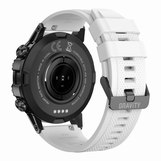 SMARTWATCH MĘSKI GRAVITY GT9-10 - WYKONYWANIE POŁĄCZEŃ, CIŚNIENIOMIERZ (sg021g)