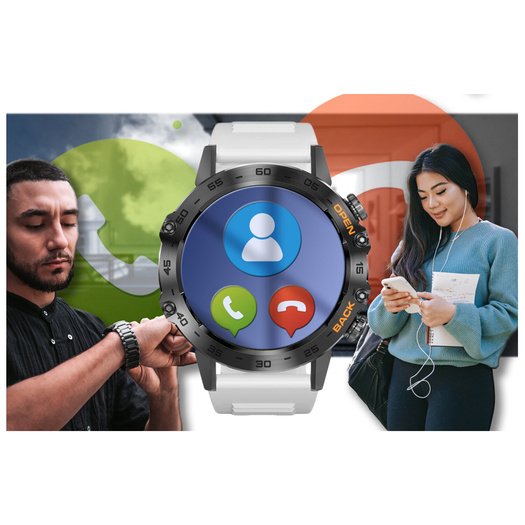 SMARTWATCH MĘSKI GRAVITY GT9-10 - WYKONYWANIE POŁĄCZEŃ, CIŚNIENIOMIERZ (sg021g)