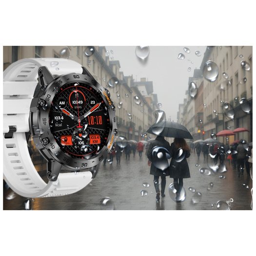 SMARTWATCH MĘSKI GRAVITY GT9-10 - WYKONYWANIE POŁĄCZEŃ, CIŚNIENIOMIERZ (sg021g)