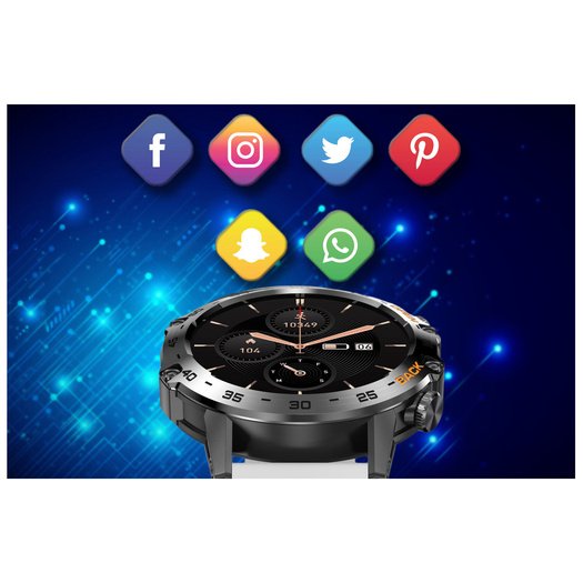 SMARTWATCH MĘSKI GRAVITY GT9-10 - WYKONYWANIE POŁĄCZEŃ, CIŚNIENIOMIERZ (sg021g)