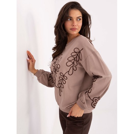 Bluzka-RV-BZ-A175.02-ciemny bezowy 3