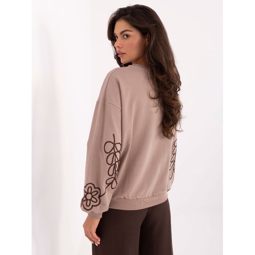 Bluzka-RV-BZ-A175.02-ciemny bezowy