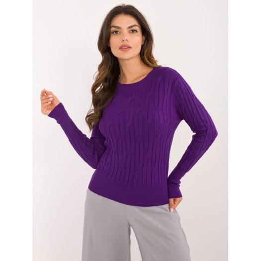 Megztinis-AT-SW-2338-2,61-tamsiai violetinis