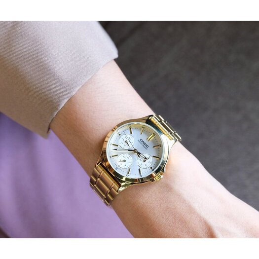 CASIO LTP-V300G 7A WOMEN S WATCH (zd566b) + BOX