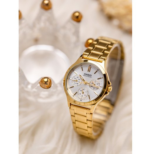 CASIO LTP-V300G 7A WOMEN S WATCH (zd566b) + BOX