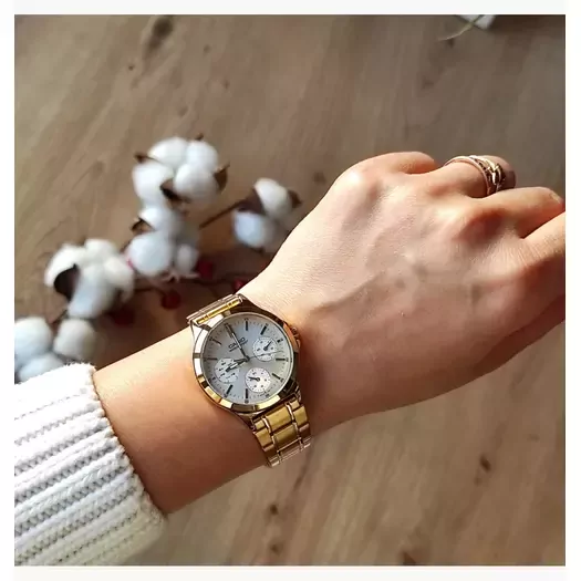 CASIO LTP-V300G 7A WOMEN S WATCH (zd566b) + BOX