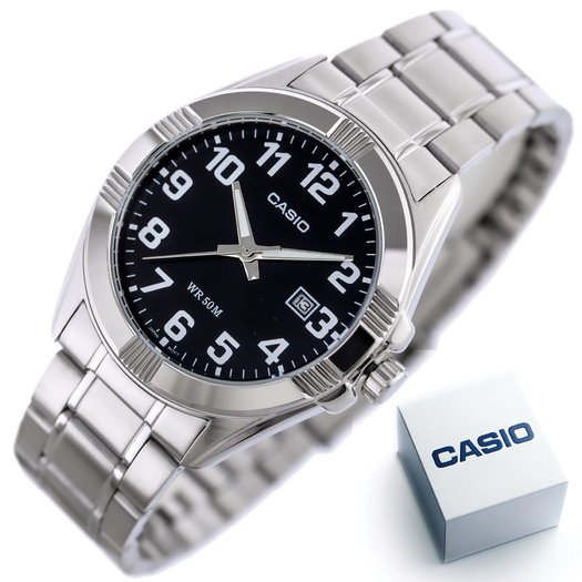 Laikrodis vyrams CASIO MTP-1308D-1B (zd177d) + BOX