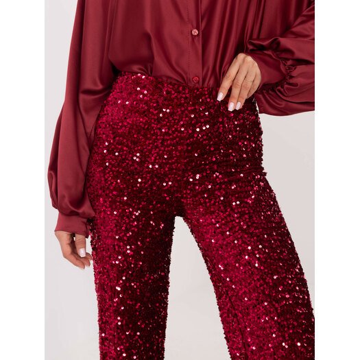 Spodnie-MI-SP-4323C.28-bordowy 1