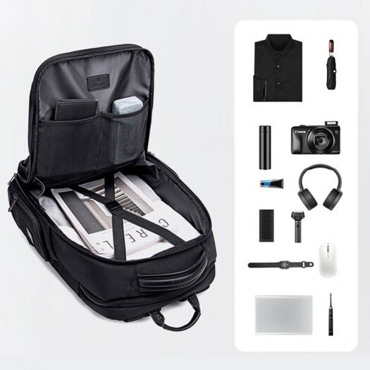 Kuprinė nešiojamam kopiuteriui Arctic Hunter  B00544 - Juoda 17 " 7