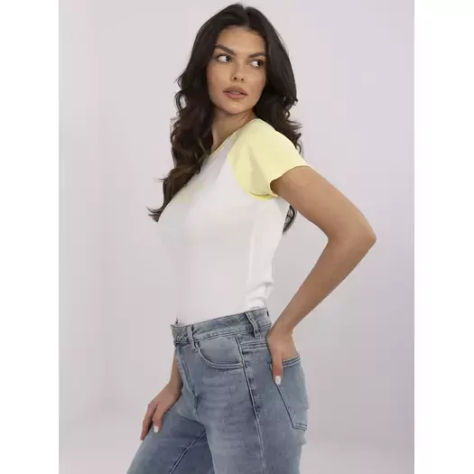 T-shirt-NM-TS-V7939.50-biało-żółty
