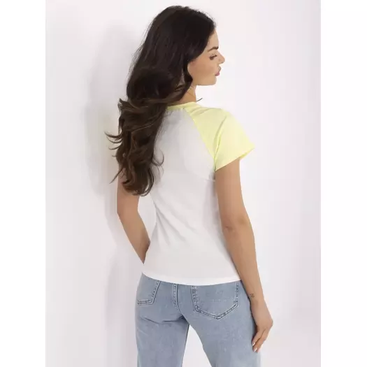 T-shirt-NM-TS-V7940.17-biało-żółty